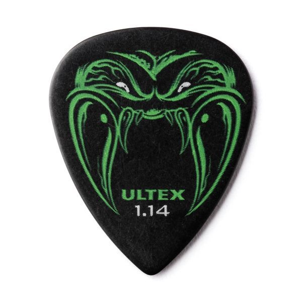 Набор медиаторов Dunlop PH112T1.14 Hetfield's Black Fang Pick Tin 1.14 mm (6 шт.) 119186 фото