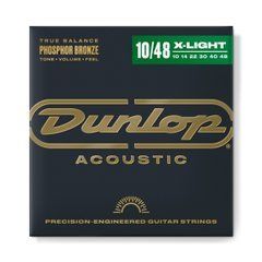 Струны для акустической гитары Dunlop DAP1048 Phosphor Bronze Extra Light 114568 фото