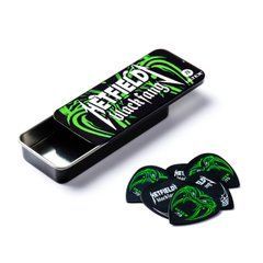 Набір медіаторів Dunlop PH112T.73 Hetfield's Black Fang Pick Tin .73 mm (6 шт.) 126527 фото