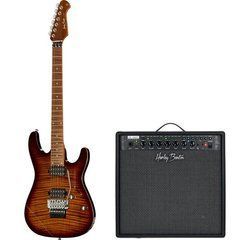 Електрогітара HARLEY BENTON Fusion-III HH FR Roasted FBB + комбопідсилювач HB-40MFX 603573 фото