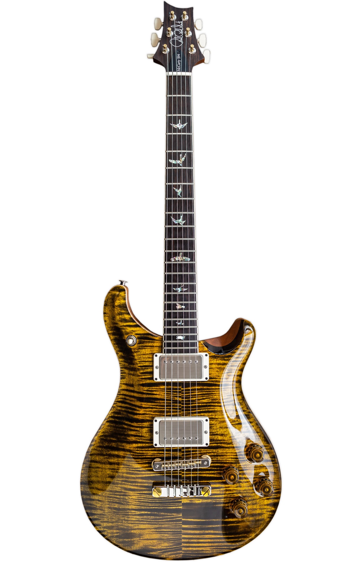 PRS McCarty 594 (Yellow Tiger) — front view