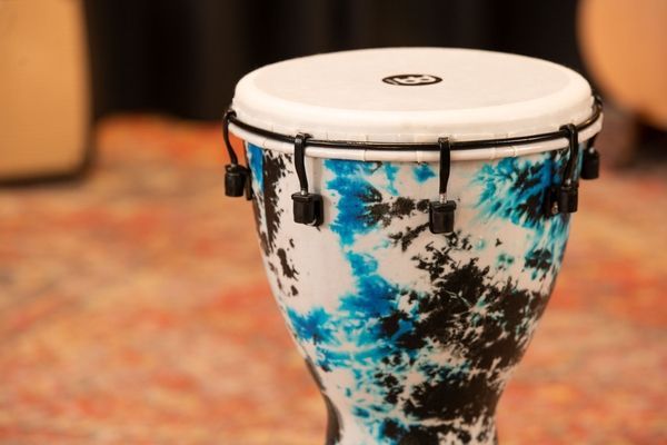 Джембе Meinl Alpine Synthetic ADJ10-GB (10") Galactic Blue Tie Dye 128650 фото