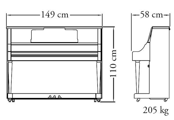 YAMAHA M2 (Satin Black Walnut) 30638 фото