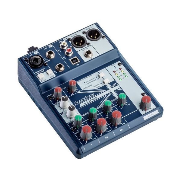 Аналоговый микшерный пульт Soundcraft Notepad 5 Soundcraft-Notepad5 фото