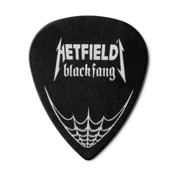 Набор медиаторов Dunlop PH112T.73 Hetfield's Black Fang Pick Tin .73 mm (6 шт.) 126527 фото
