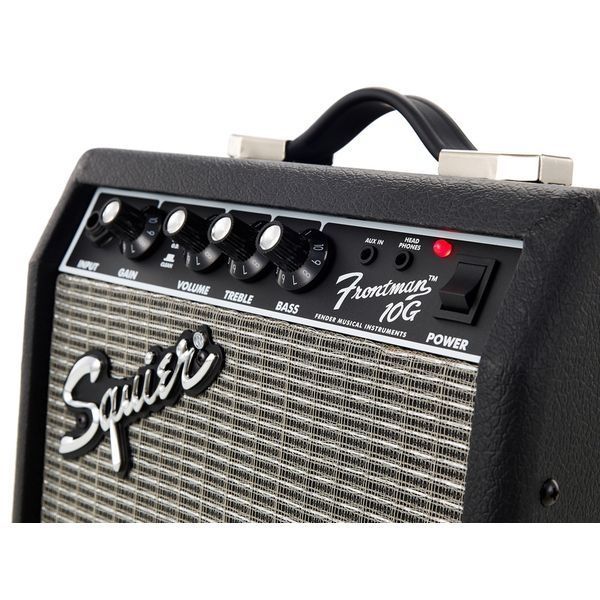 Электрогитара SQUIER Sonic Stratocaster Pack BK + Squier Frontman 10G 560830 фото