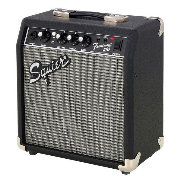 Электрогитара SQUIER Sonic Stratocaster Pack BK + Squier Frontman 10G 560830 фото