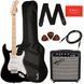 Электрогитара SQUIER Sonic Stratocaster Pack BK + Squier Frontman 10G 560830 фото 1