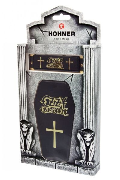 Губна гармошка Hohner Signature Ozzy Osbourne M666 C-major 125785 фото
