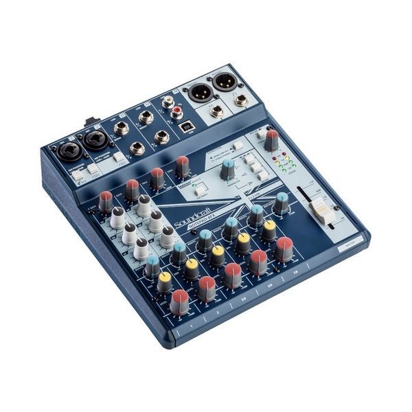 Аналоговий мікшерний пульт Soundcraft Notepad 8FX Soundcraft-Notepad8FX фото
