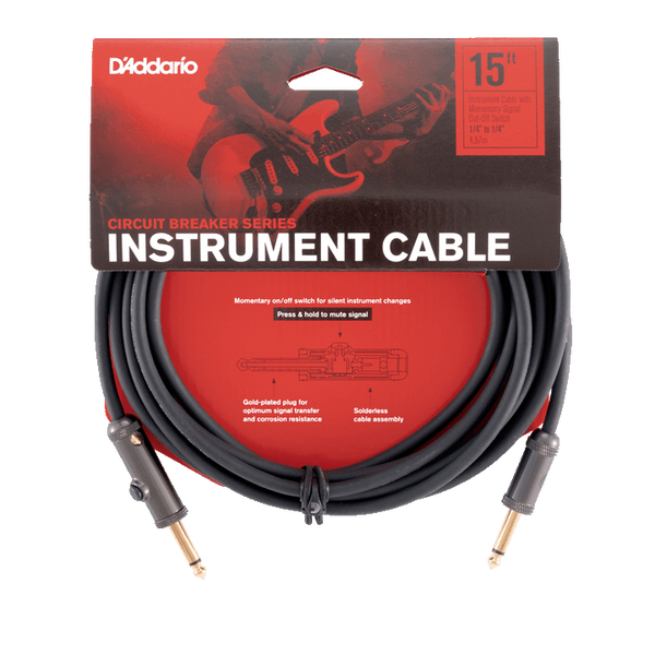 D'ADDARIO PW-AG-15 Curcuit Breaker Momentary Mute (4.5m) 22350 фото