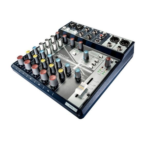 Аналоговий мікшерний пульт Soundcraft Notepad 8FX Soundcraft-Notepad8FX фото