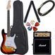 Электрогитара HARLEY BENTON ST-20 SB + мини-комбоусилитель Marshall MS-2 404245 фото 1