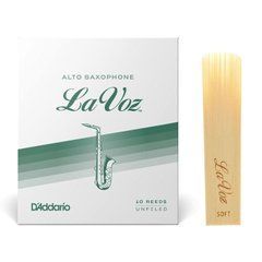 Трость для альт-саксофона D'Addario La Voz Soft (1 шт) 26548 фото