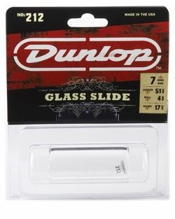 Слайд для гитары DUNLOP 212, стекло, малый, толстая стенка, короткий 20479 фото