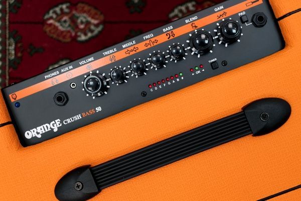 Комбопідсилювач для бас-гітари Orange Crush Bass 50 Black 128755 фото