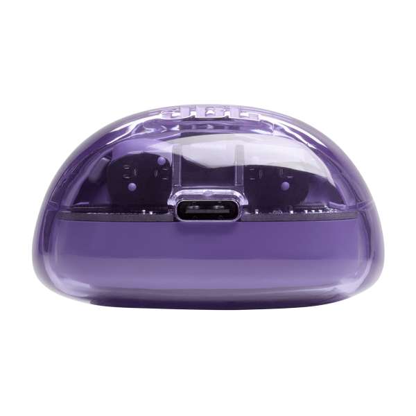 JBL Tune Flex 2 &mdash; TWS-наушники открытого типа с адаптивным шумоподавлением, прозрачный розово-лиловый JBLTFLEX2GMAE фото