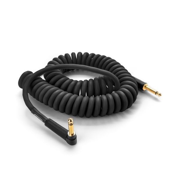Кабель інструментальний MXR Coil DCICB15R (Jack 6,3 мм/Jack 6,3 мм (кутовий), 4,6 м) Black 128826 фото