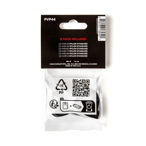 Набір медіаторів Dunlop PVP44 Nylon Standard Variety Pack (12 шт.) 128404 фото