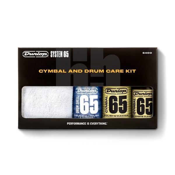 Набор для ухода за тарелками и барабанами Dunlop 6400 System 65 Cymbal and Drum Care Kit 116303 фото