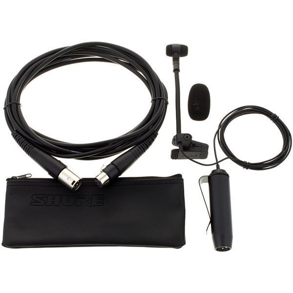 Кліпсовий конденсаторний мікрофон Shure PGA98H-XLR для духових та ударних інструментів 360116 фото