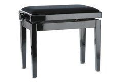 Банкетка для фортепіано GEWA Deluxe Black High Gloss G-130010 фото