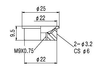 PAXPHIL HJ010 CR JACK PLATE FOR TELECASTER (CHROME) 33699 фото