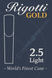 Трости для кларнета Rigotti Gold №2.5 Light RG.CCS	2.5 Light фото 1