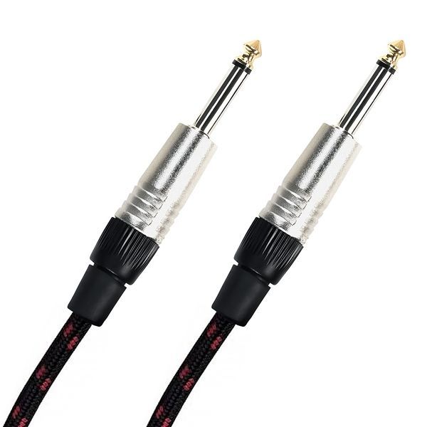 ROCKCABLE RCL30205 TC C/Black Instrument Cable - Black Tweed (5m) 26315 фото