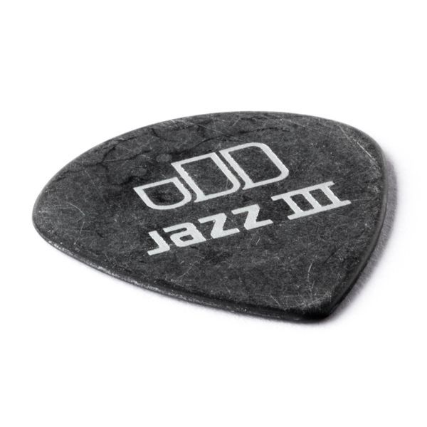 Медиатор Dunlop 482P.88 Tortex Pitch Black Jazz III .88 mm (12 шт.) 124883 фото