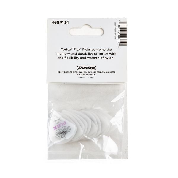 Медіатор Dunlop 468P1.14 Tortex Flex Jazz III 1.14 mm (12 шт.) 125904 фото