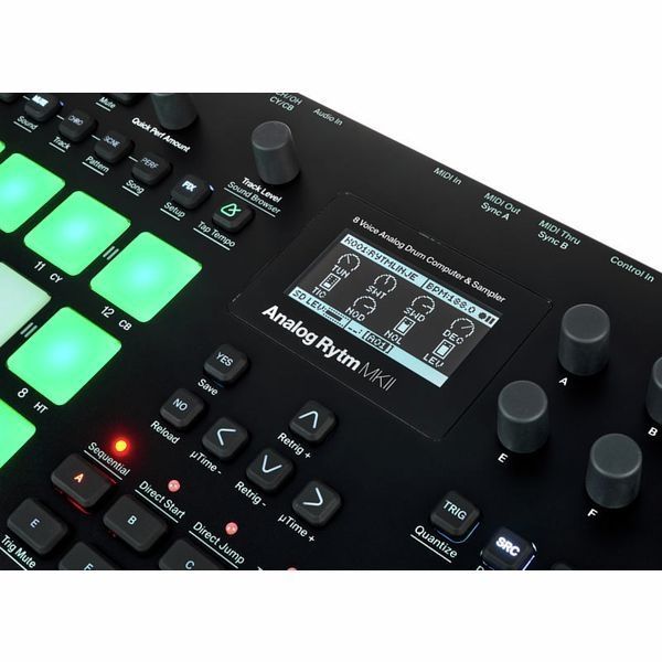 Драм-машина Elektron Analog Rytm MKII Black
