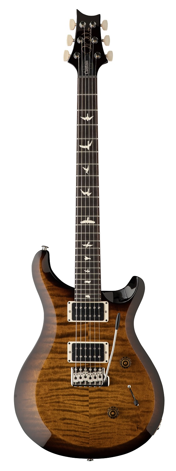 PRS S2 Custom 24 (Black Amber) — front view