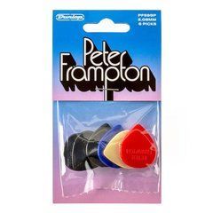 DUNLOP PETER FRAMPTON VINTAGE JAZZ TEARDROP PICK - 6 PACK 41899 фото