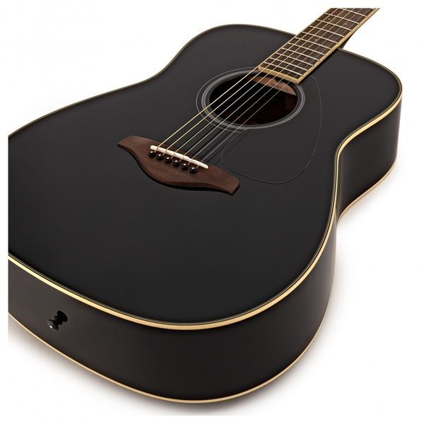 YAMAHA FG820 Electric Guitar (Black) 33335 photo