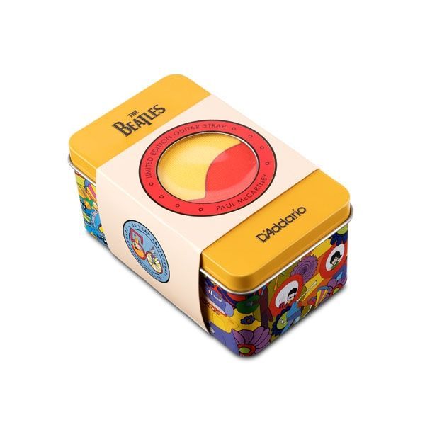 Гитарный ремень D'ADDARIO YELLOW SUBMARINE 50TH ANNIVERSARY TIN - PAUL 36970 фото