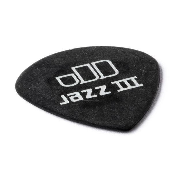 Медиатор Dunlop 482P.60 Tortex Pitch Black Jazz III .60 mm (12 шт.) 125383 фото