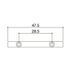 GOTOH TB47.5 B Tension Bar (Black) 32625 фото 2