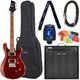 Електрогітара HARLEY BENTON CST-24T Black Cherry Flame + комбопідсилювач HB-40MFX 566787 фото