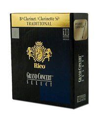 Тростина для кларнета Bb Rico Grand Concert Select №3,0 (1 шт) 37364 фото