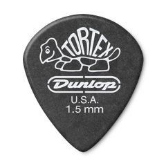 Медіатор Dunlop 482P1.5 Tortex Pitch Black Jazz III 1.5 mm (12 шт.) 125387 фото