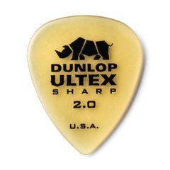DUNLOP ULTEX SHARP PICK 2.0MM 26722 фото