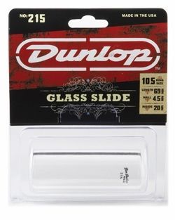 Слайд для гітари DUNLOP 215, скло, середній, товста стінка 20481 фото