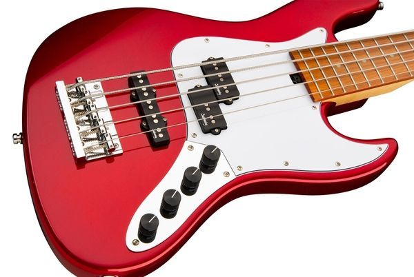 Бас-гітара SADOWSKY MetroExpress 21-Fret Hybrid P/J Bass, Morado, 5-String (Candy Apple Red Metallic) (Candy Apple Red Metallic) 38391 фото