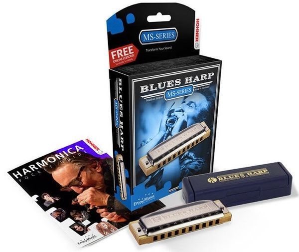 Губна гармошка Hohner MS Blues Harp M533036 D-major 110246 фото