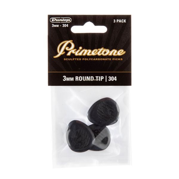 Медиатор Dunlop 477P304 Primetone Classic Round Tip 3.0 mm (3 шт.) 126958 фото