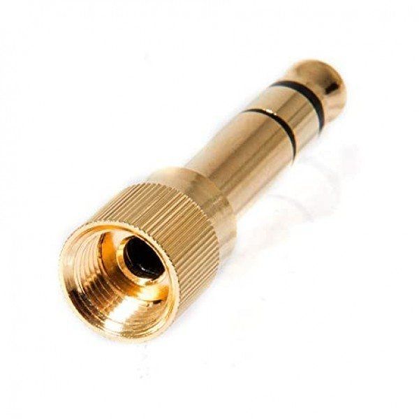 Переходник GEWA Stereo Jack 3,5 мм/Stereo Jack 6,3 мм (с резьбой) G-191599 фото