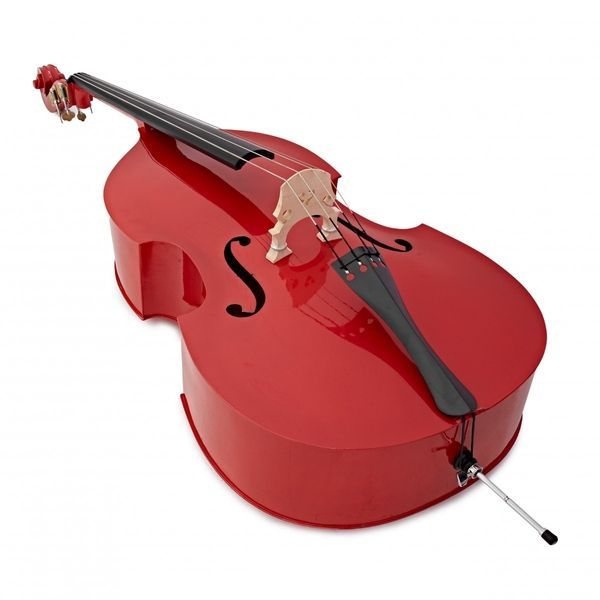 Контрабас STENTOR 1950LCRD Harlequin Rockabilly 3/4 (Red) 35895 фото