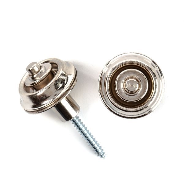 Стреплок Dunlop SLS1401N Nickel Straplok Strap Retainers Flush Mount 119197 фото