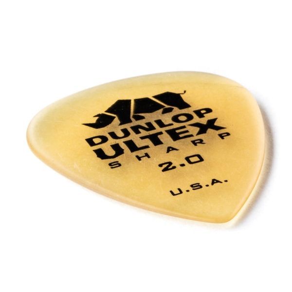 DUNLOP ULTEX SHARP PICK 2.0MM 26722 фото